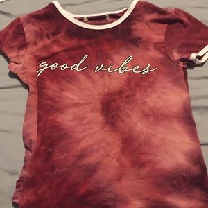 Justice good vibes shirt